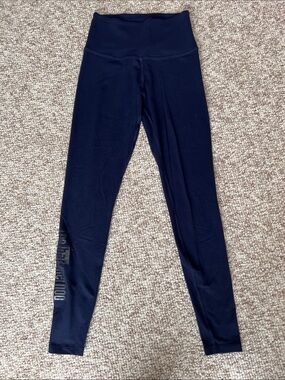 Beyond Yoga Navy High-Waist 25” inseam Performance Leggings